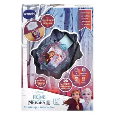 Montre-Jeu Interactive VTECH La Reine des Neiges 2 d'Elsa - Pour Enfan