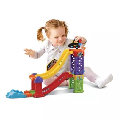 VTECH - Tut Tut Bolides - Tremplin Cascades de l'Extreme + Lucas, le R