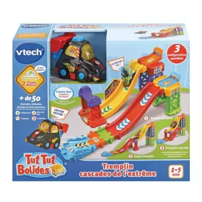 VTECH - Tut Tut Bolides - Tremplin Cascades de l'Extreme + Lucas, le R