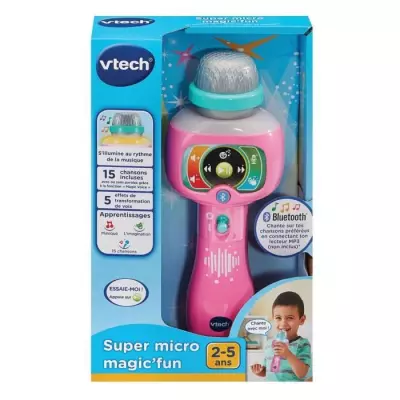 VTECH SUPER MICRO MAGIC'FUN ROSE