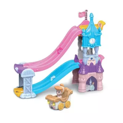 VTECH TUT TUT BOLIDES DISNEY PRINCESSES - CHÂTEAU - TOBOGGAN ENCHANT