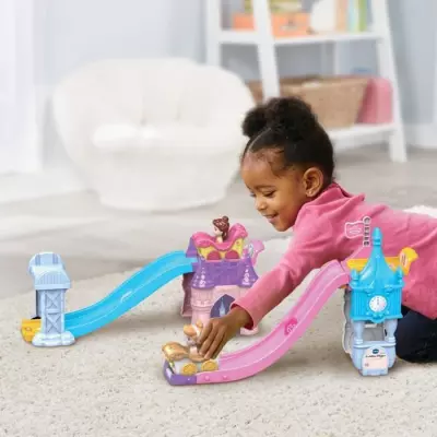 VTECH TUT TUT BOLIDES DISNEY PRINCESSES - CHÂTEAU - TOBOGGAN ENCHANT