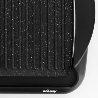 WEASY STO52 Plancha éléctrique 2000W - Plaque effet pierre - 52x27cm