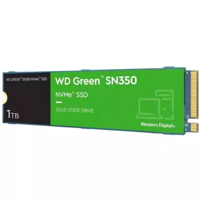 WESTERN DIGITAL - Green SN350 - Disque SSD Interne - 1 To - M.2 - WDS1