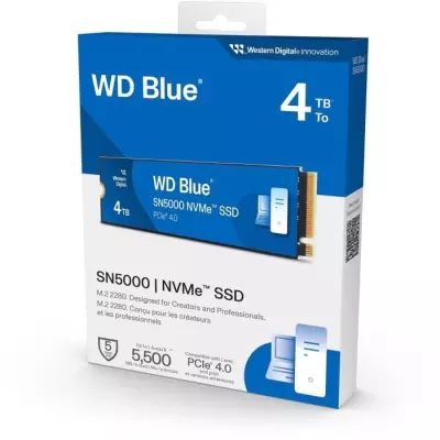 WESTERN DIGITAL - SN5000 - Disque SSD Interne - 4 To - WDS400T4B0E