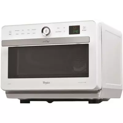 WHIRLPOOL JT469WH - Micro-ondes Jet Chef - 33 L - 6eme SENS Combi Cris