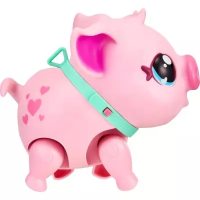 Jouet interactif - MOOSE TOYS - Little Live Pets Cochon rose - A parti