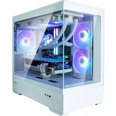 Boitier PC sans alimentation - ZALMAN P30 (Blanc) - Mini tour - Micro-