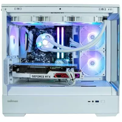 Boitier PC sans alimentation - ZALMAN P30 (Blanc) - Mini tour - Micro-