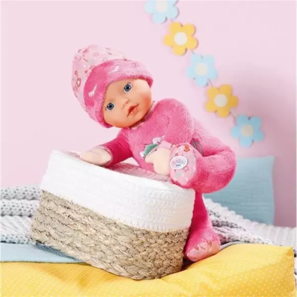 Baby Born - Sleepy - Poupée douce avec hochet intégré - Rose - 30cm - Des 3 ans