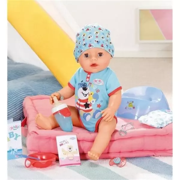 Poupée Baby Born Magic Boy 43cm - Zapf Creation - Yeux qui s'ouvrent et se ferment - Accessoires inclus