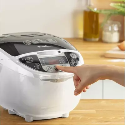 MOULINEX Multicuiseur 5 L, 25 programmes, Cuiseur riz, Cuiseur vapeur,