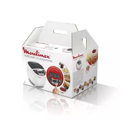 MOULINEX Multicuiseur 5 L, 25 programmes, Cuiseur riz, Cuiseur vapeur,