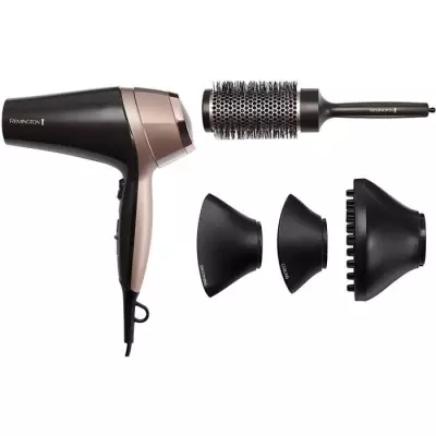 Remington D5706 Coffret Coiffure, Seche-Cheveux Ionique Curl Confidenc