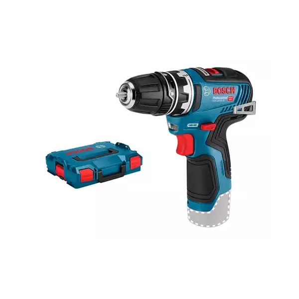 Bosch GSR 12V-35 FC Professional 1750 tr/min Noir, Bleu, Rouge, Argent