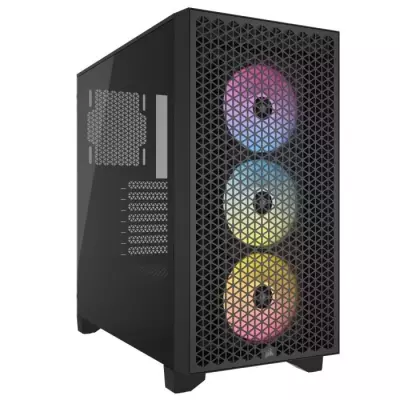 Boîtier PC - CORSAIR - 3000D RGB AIRFLOW - ATX Moyen-tour - 3 ventila