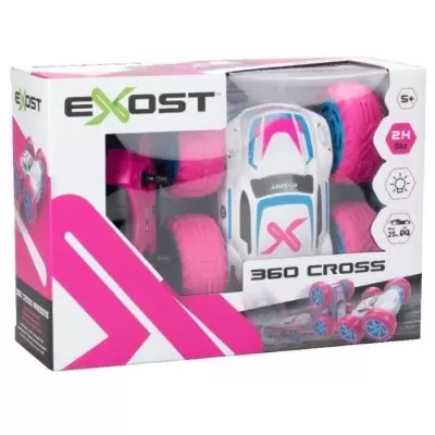 Voiture télécommandée 360 CROSS ROSE a batterie - Exost - Vitesse 1