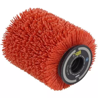 Brosse nylon abrasifs - FARTOOLS - Ø80mm L 100mm - Pour décrasser/d