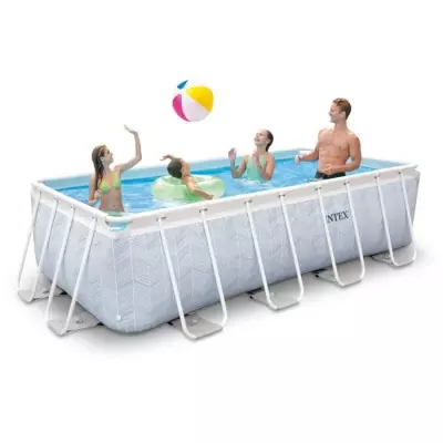 Kit Piscine hors sol tubulaire INTEX - Pris Frame - 400 x 200 x 100 cm