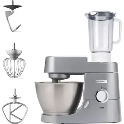 Robot pâtissier KENWOOD Chef KVC3110S – Kit pâtissier et blender i