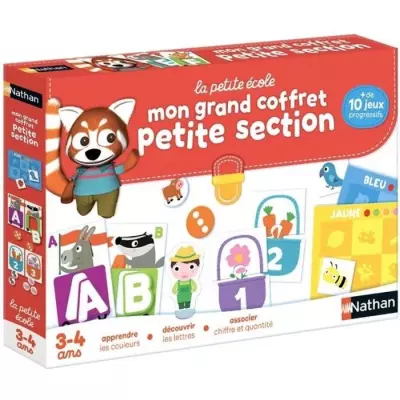 Jeu éducatif - NATHAN - La Petite Ecole - Mon Grand Coffret Petite Se