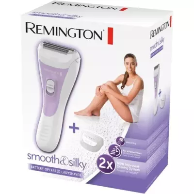 Rasoir Électrique Femme REMINGTON WSF5060 Smooth Silky Étanche avec