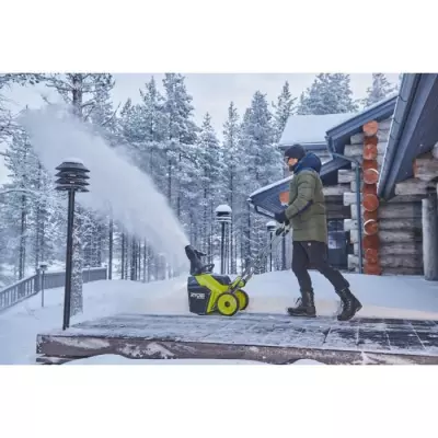 RYOBI - Déneigeuse 36V MAXPOWER Brushless - largeur de travail 45cm -