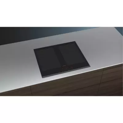 Table induction 60cm - SIEMENS - 4-foyers - 59,2 x 52,2 cm - Noir - Ho