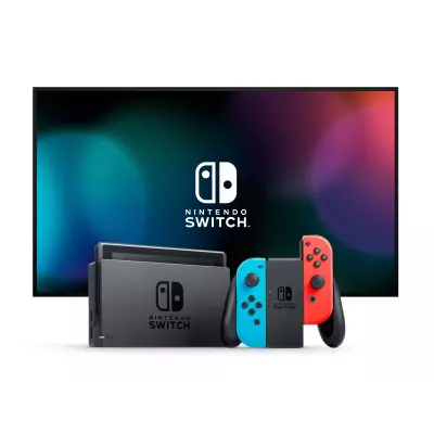 Nintendo Switch console de jeux portables 15,8 cm (6.2") 32 Go Écran tactile Wifi Bleu, Gris, Rouge