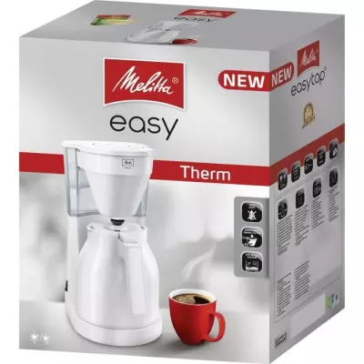 Melitta Easy Therm II 1023-05 Blanc - Cafetiere - Thermo-pot a command