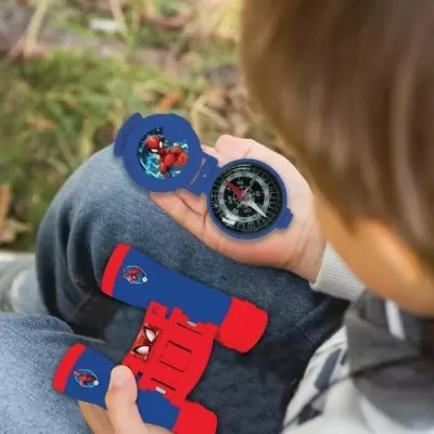 Kit d'aventurier Spider-Man - Talkie-Walkies, jumelles, lampe torche e