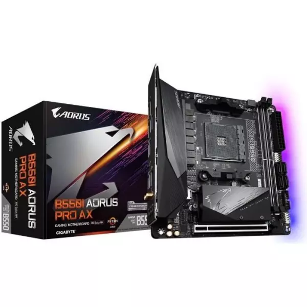 Carte mere Gigabyte B550I AORUS PRO AX