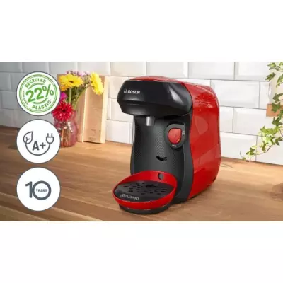 Machine a café multi-boissons - BOSCH - TASSIMO - T10 Happy rouge - 1