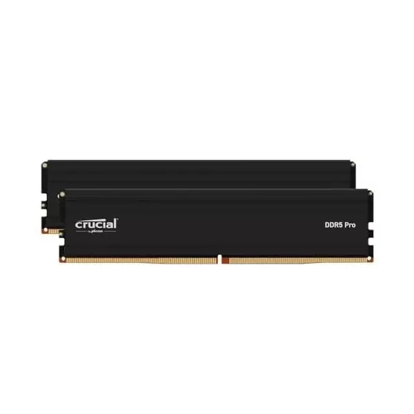 Mémoire RAM - CRUCIAL - Pro DDR5 32Go Kit (2x16Go) - 6000MHz - Intel XMP 3.0