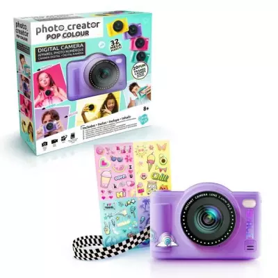 Canal Toys - Photo Creator -Appareil Photo Numérique Pop Couleur Viol