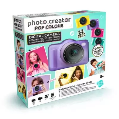 Canal Toys - Photo Creator -Appareil Photo Numérique Pop Couleur Viol