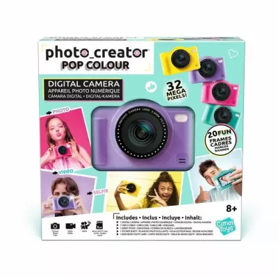 Canal Toys - Photo Creator -Appareil Photo Numérique Pop Couleur Viol