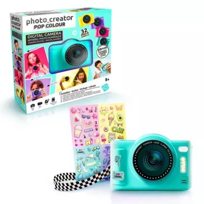 Canal Toys - Photo Creator -Appareil Photo Numérique Pop Couleur Vert