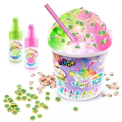 Canal Toys - SO SLIME DIY - Slime Ice Mega Cup - Avec 2 colorants parf