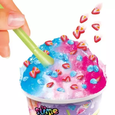 Canal Toys - SO SLIME DIY - Slime Ice Mega Cup - Avec 2 colorants parf