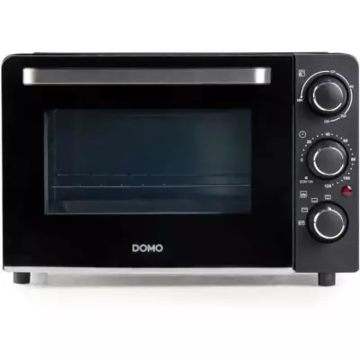 Mini four électrique DOMO DO807GO - 20 L - noir - chaleur haut et bas