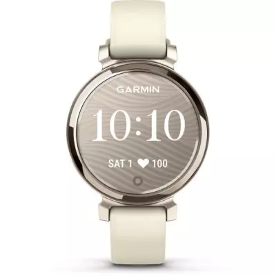 Montre connectée - GARMIN - Lily 2 - 25,4 x 21,3 mm - Cream Gold avec