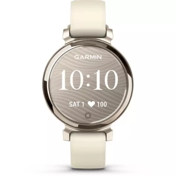 Montre connectée - GARMIN - Lily 2 - 25,4 x 21,3 mm - Cream Gold avec bracelet Blanc coco