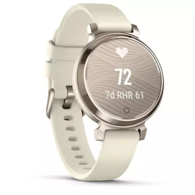 Montre connectée - GARMIN - Lily 2 - 25,4 x 21,3 mm - Cream Gold avec