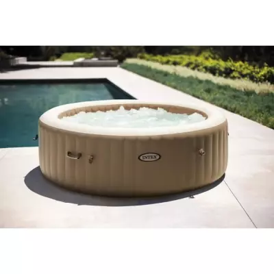 Spa gonflable INTEX - Sahara - 216 x 71 cm - 6 places - Rond - 28428EX