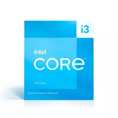 Processeur Intel Core i3-13100F - INTEL - 3.4 GHz / 4.5 GHz - 4 coeurs