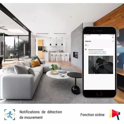 Caméra de surveillance - KONYKS - CAMINI CARE 2 - Intérieur - Wifi a