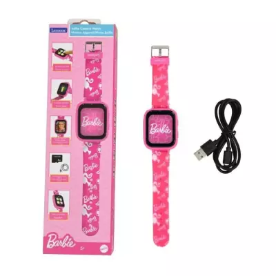 Montre avec écran couleurs Barbie avec camera et carte mémoire de 8