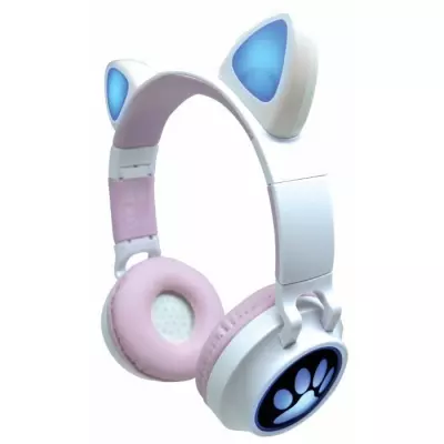 Casque audio 2-en-1 avec oreilles de chat LEXIBOOK - Bluetooth 5.0 - R