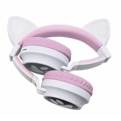 Casque audio 2-en-1 avec oreilles de chat LEXIBOOK - Bluetooth 5.0 - R